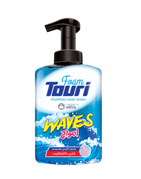 Touri Foaming Hand Wash Waves 400ml | توري صابون اليدين امواج - 2kShopping