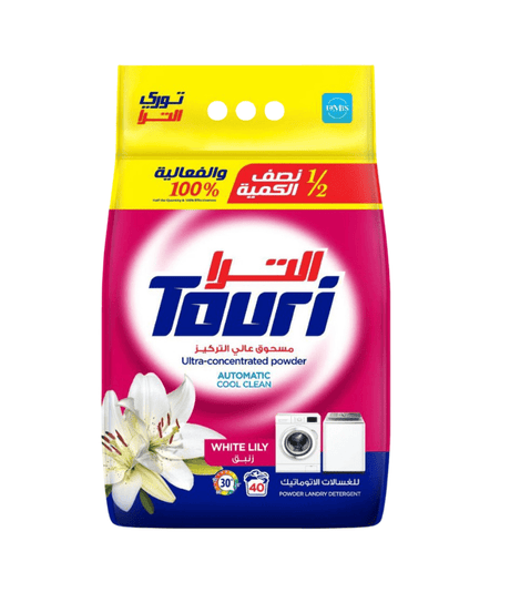 Touri Laundry Detergent Powder 4Kg | توري مسحوق غسيل الملابس - 2kShopping