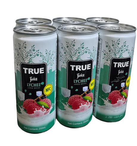 True Lychee Juice Drink 250Ml X 6 pcs - 2kShopping