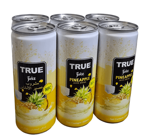 True Pineapple Juice Drink 250Ml X 6 pcs - 2kShopping