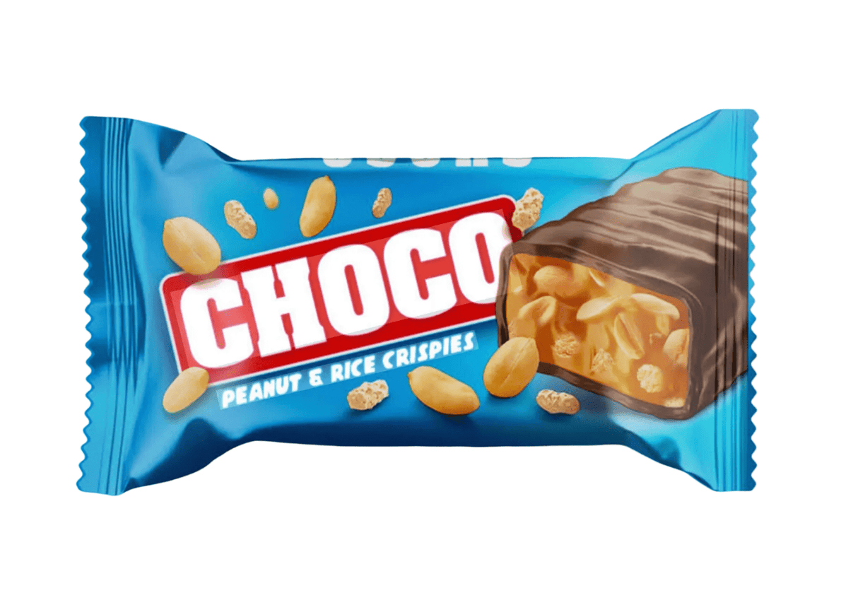 Ulduz Choco Peanut & Crispy Rice 1Kg | اولدز شوكو شوكولا بالأرز المقرمش والفول السوداني - 2kShopping