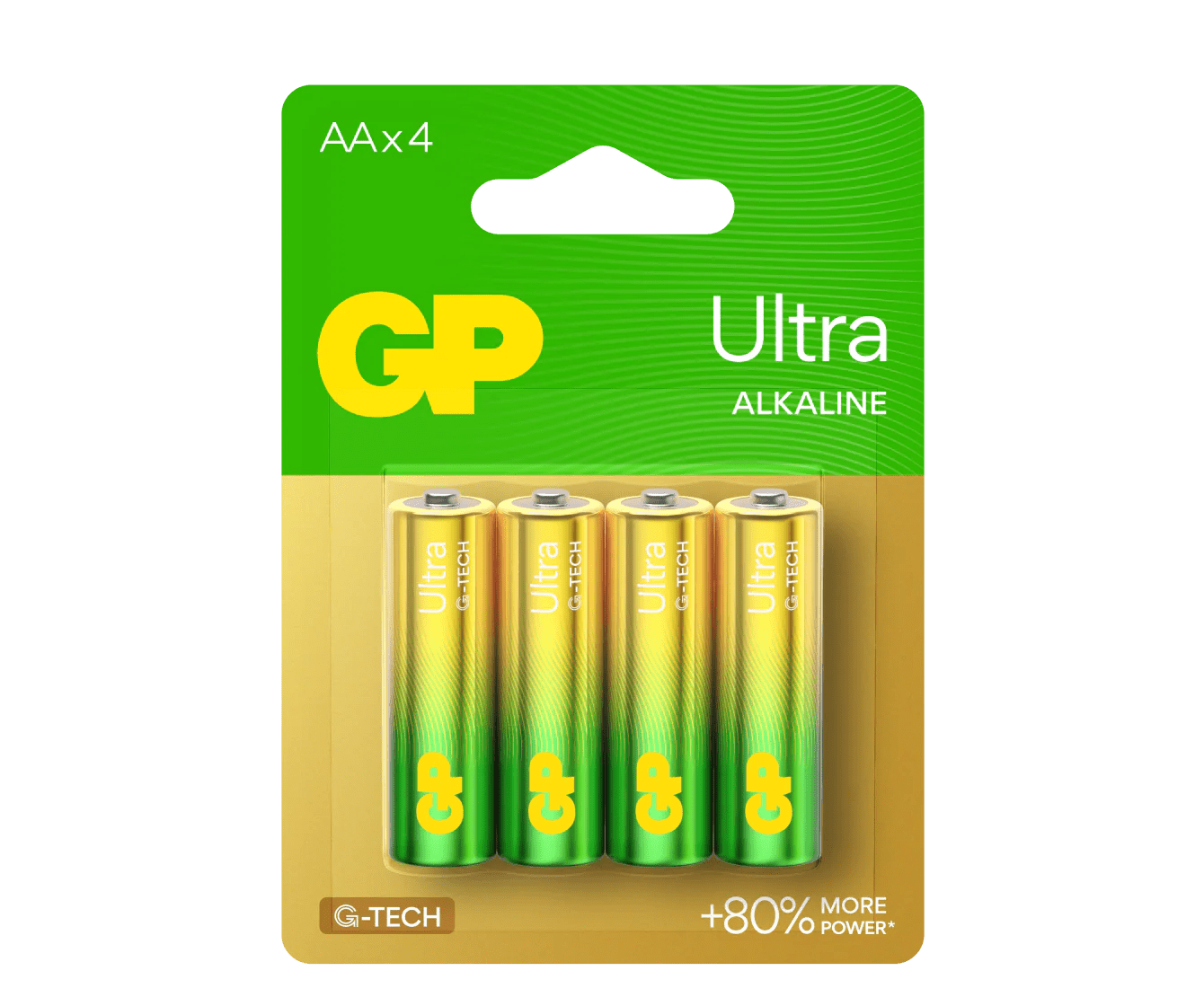 Gp Battery Ultra Alkaline AA 4+2 Bonus Pack - 2kShopping