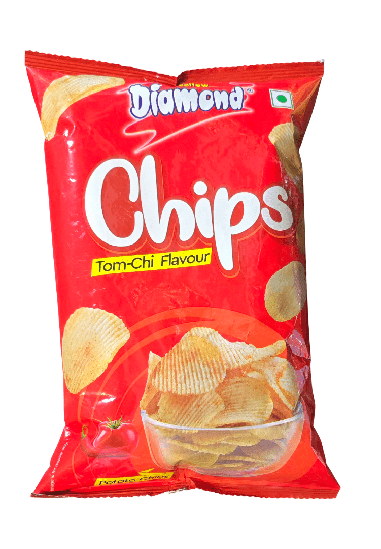 Yellow Diamond Chips Tom - Chi Flavour 80g - 2kShopping