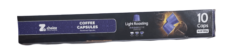 ZChoice Coffee Capsules Light Roast 60g (Exp: 30/12/2026) | كبسولات قهوة فاتحة - 2kShopping