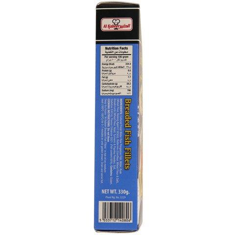 Al Kabeer Breaded Fish Fillets 330g - 2kShopping.com - Grocery | Health | Technology