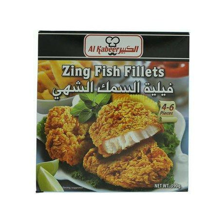 Al Kabeer Zing Fish Fillets 390g - 2kShopping.com - Grocery | Health | Technology