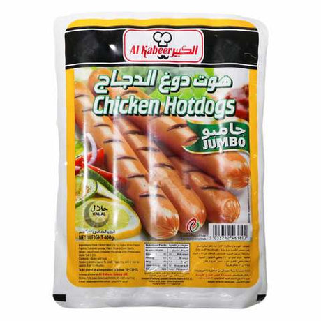 Al Kabeer Jumbo Chicken Hotdog 400g - 2kShopping.com