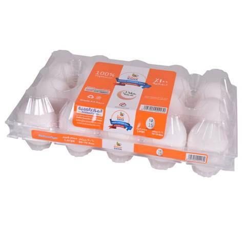 Saha Large White Eggs x Pack of 15 - 2kShopping.com - Grocery | Health | Technology