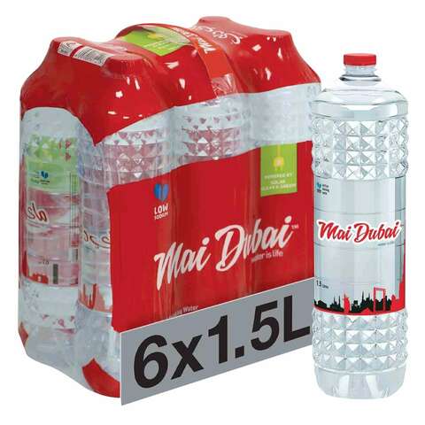 Mai Dubai Bottled Drinking Water 1.5 L x 6 - 2kShopping.com