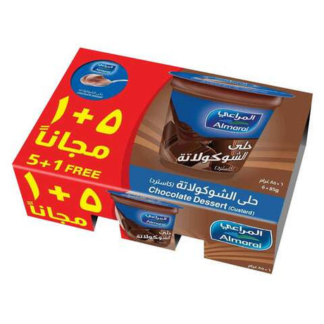 Al Marai Custard Chocolate 85g x 6 - 2kShopping.com