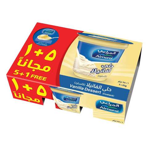 Al Marai Custard Vanilla 85g x 6 - 2kShopping.com