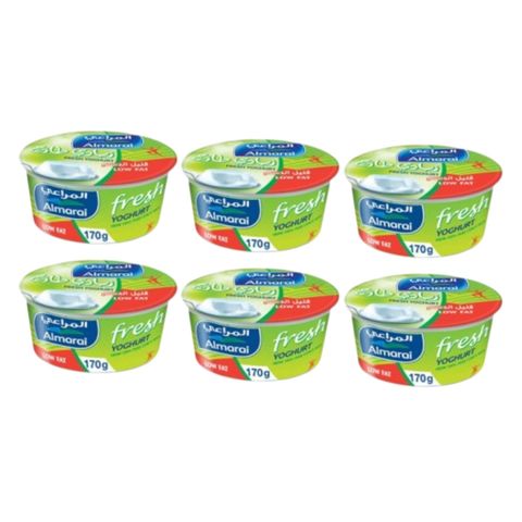 Al Marai Fresh Yoghurt Low Fat 170g x 6 - 2kShopping.com