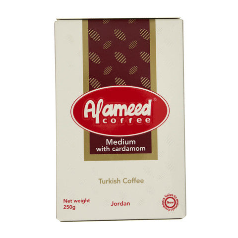 Al Ameed Turkish Medium Coffee With Cardamom 250g - 2kShopping.com