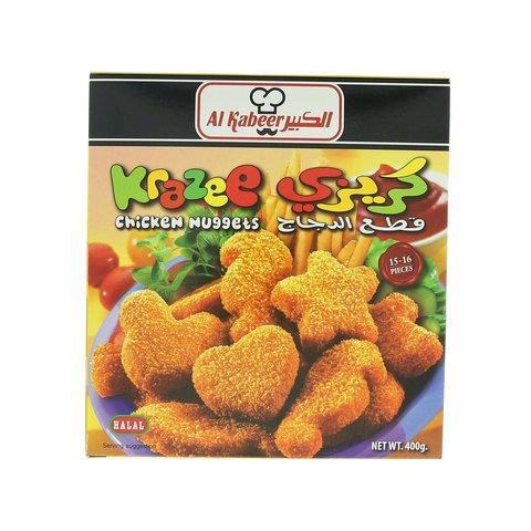 Al Kabeer Krazee Chicken Nuggets 400g - 2kShopping.com - Grocery | Health | Technology