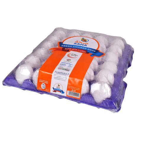 Saha Extra Large White Eggs x Pack of 30 - 2kShopping.com - Grocery | Health | Technology