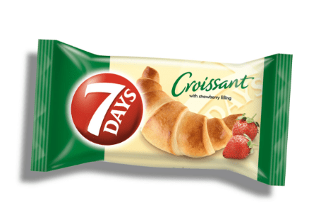 7 DAYS Croissant with Strawberry Filling 55g - 2kShopping.com - Grocery | Health | Technology