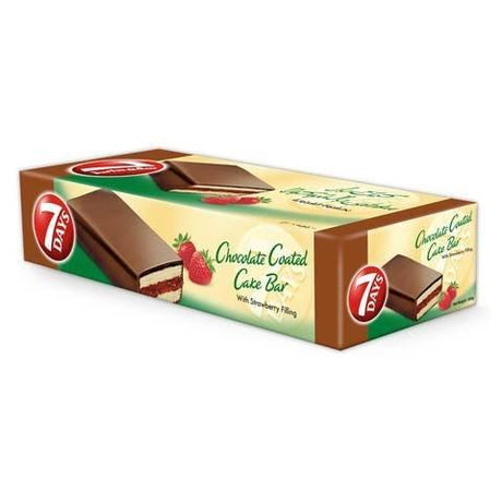 7Days Chocolate Coated Cake Bar with Strawberry Filling 40gx10 - 2kShopping.com - Grocery | Health | Technology