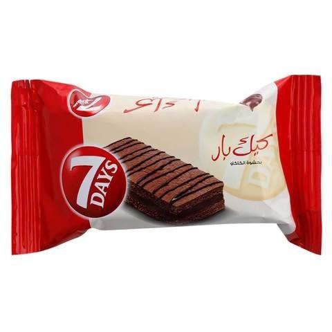7 Days Cocoa Filling Cake Bar 25g - 2kShopping.com - Grocery | Health | Technology
