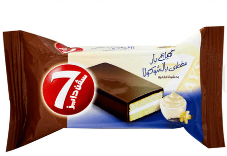 7Days Cake Bar Vanilla 40g Pack of 10 - 2kShopping