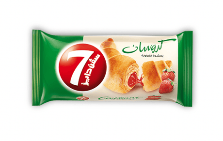 7Days Strawberry Croissant 55g | كرواسون الفراولة - 2kShopping
