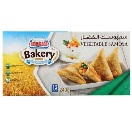 Americana Bakery Vegetable Samosa 240g - 2kShopping.com - Grocery | Health | Technology