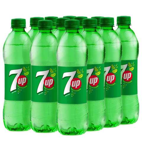 7UP Carbonated Soft Drink 500ml x 12 PET - 2kShopping.com