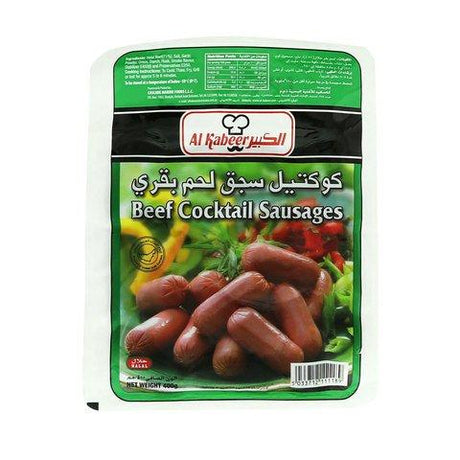 Al Kabeer Beef Cocktail Sausages 400g - 2kShopping.com - Grocery | Health | Technology