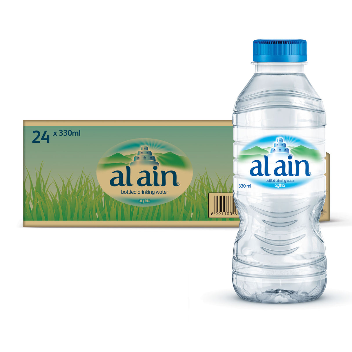 Al Ain Bottled Drinking Water Carton 24x330ml - 2kShopping.com