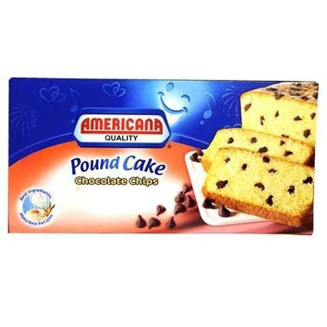 Americana Chocolate Chips Pound Cake 295g - 2kShopping.com - Grocery | Health | Technology