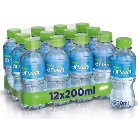 Arwa Bottled Drinking Water, Pack of 12 x 200 ML - 2kShopping.com - Grocery | Health | Technology