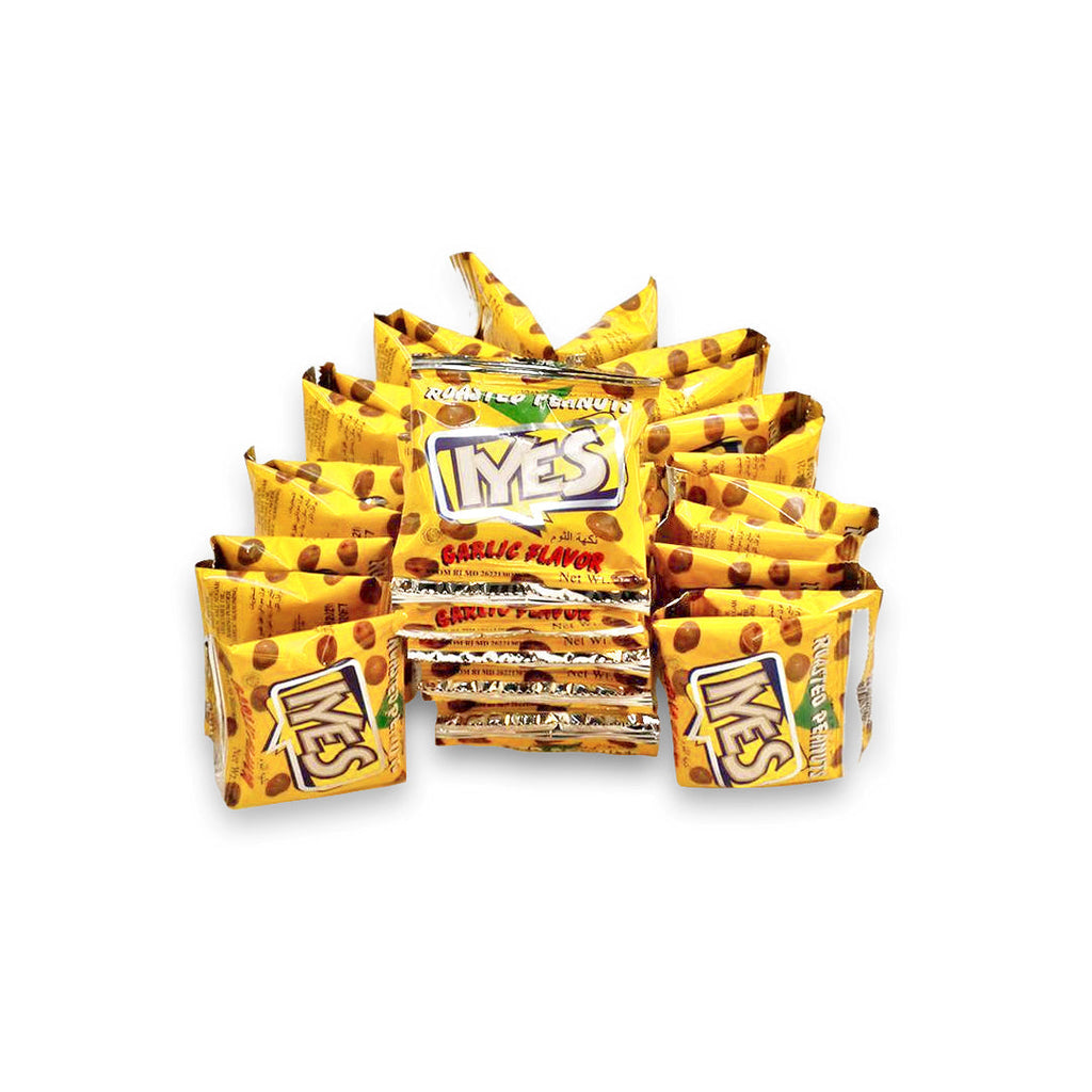 IYES Roasted Peanuts Garlic Flavor 5g | ايس فول سوداني بنكهة الثوم - 2kShopping.com