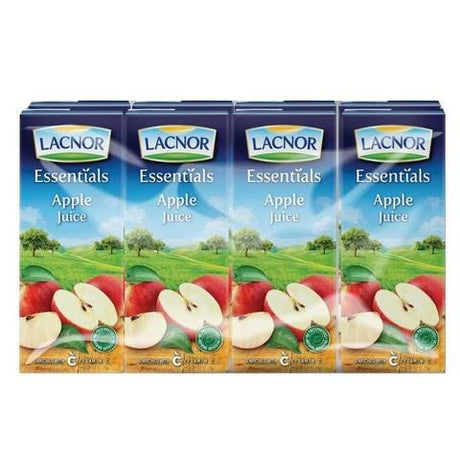 Lacnor Essentials Apple Juice, Pack of 8 x 180ml - 2kShopping.com