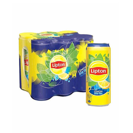 Lipton Lemon Ice Tea 320ml x Pack of 6 can - 2kShopping.com