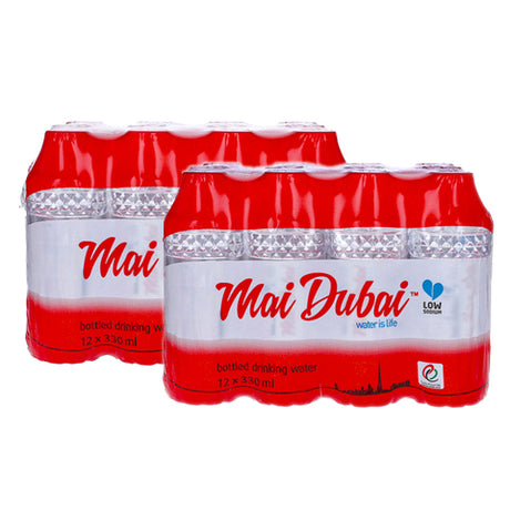 Mai Dubai Water Bottle 330ml x 12 * 2 - 2kShopping.com