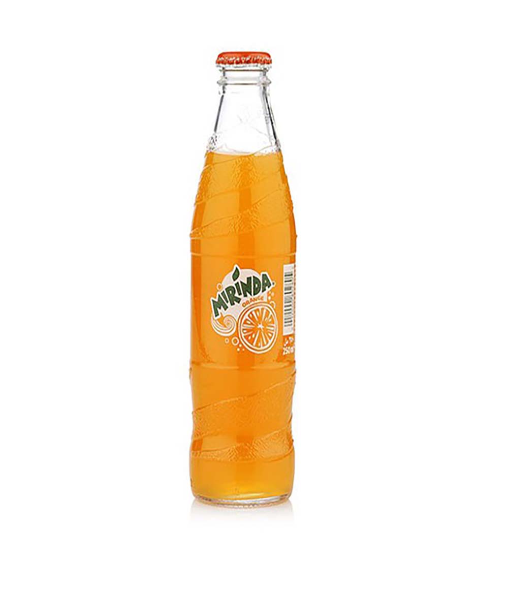 Mirinda Orange 250ml Glass Bottle | ميراندا البرتقال ٢٥٠ مل