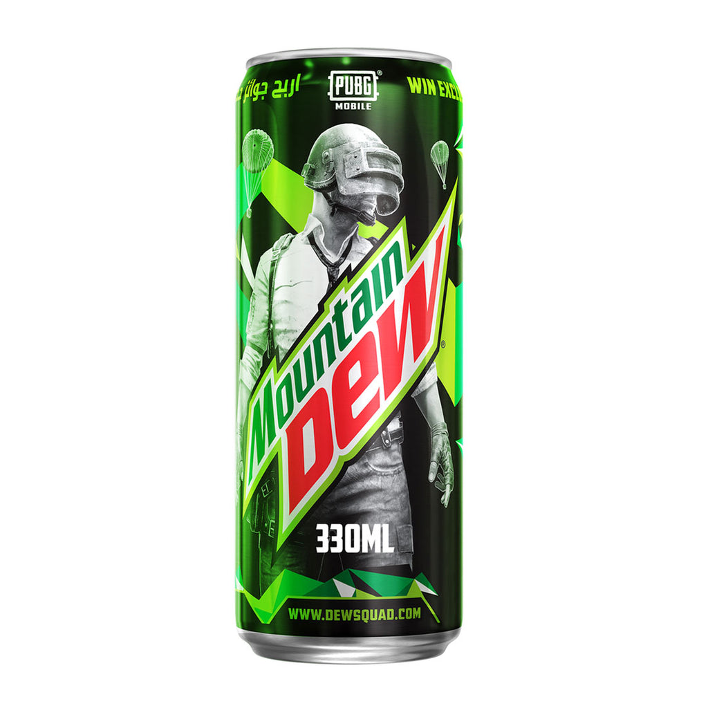 Mountain Dew Carbonated Soft Drink 330ml Can - 2kShopping.com