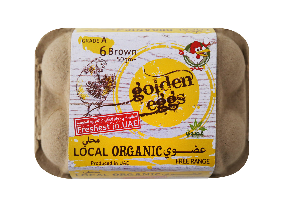 Al Jazira Eggs Organic W/B 6 Pieces - 2kShopping.com