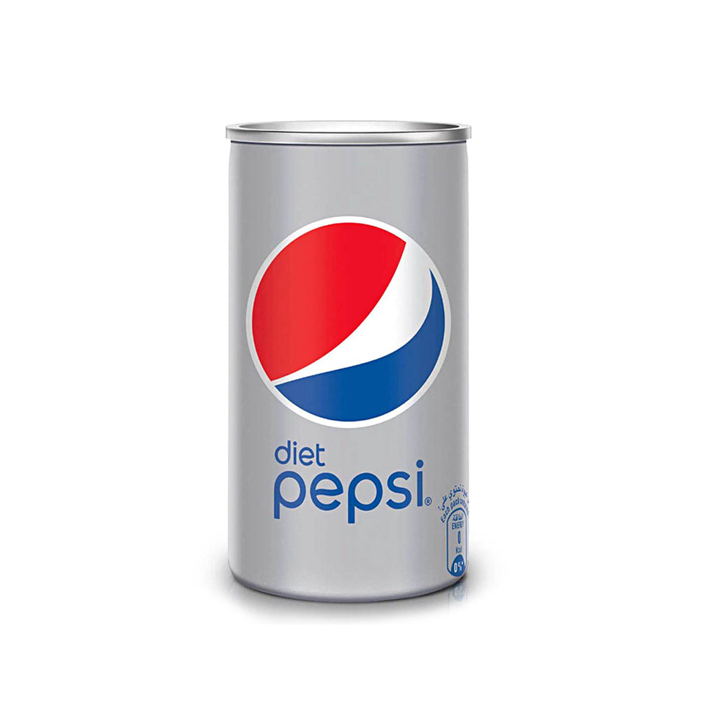 Pepsi Diet Carbonated Soft Drink 155ml Can - 2kShopping.com