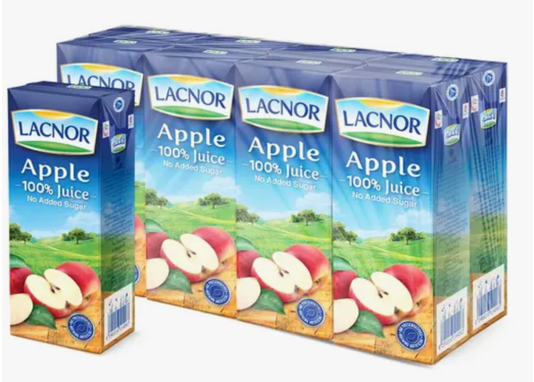 Lacnor Apple Juice 180ml | لاكنور عصير تفاح