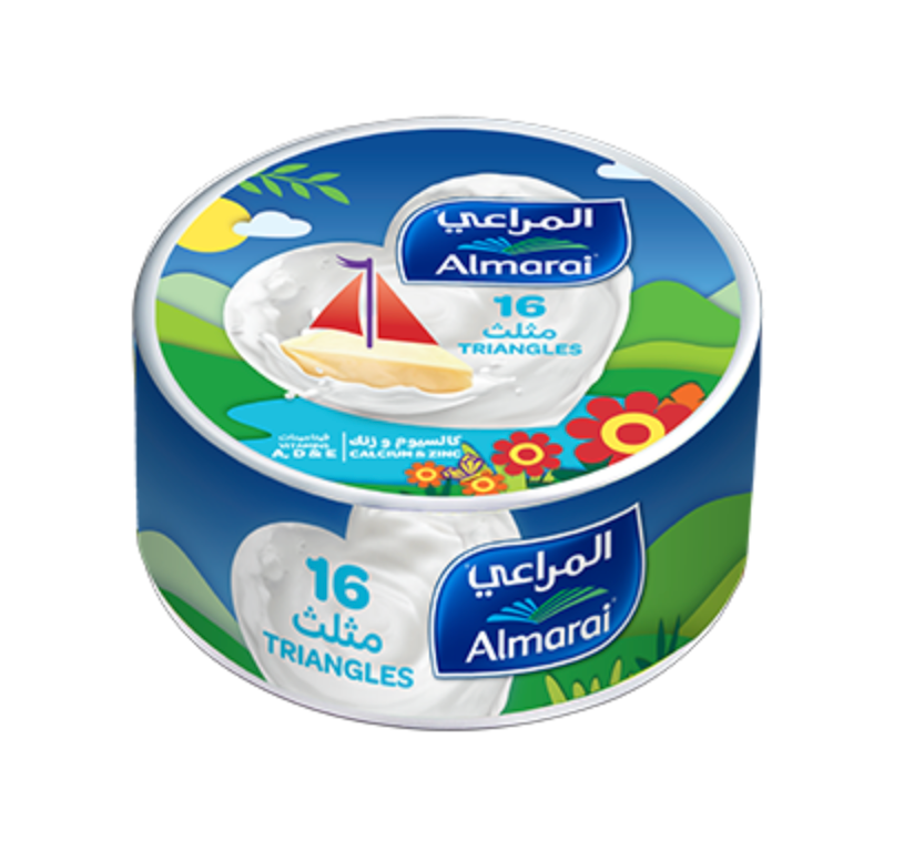 Almarai Triangles Cheese 16 portions 240g | جبنة مثلثات