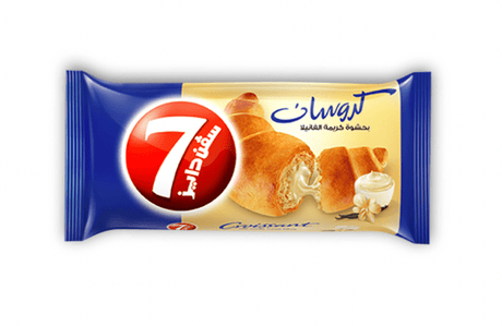 7Days Vanilla Croissant 55g | كرواسون الفانيلا - 2kShopping