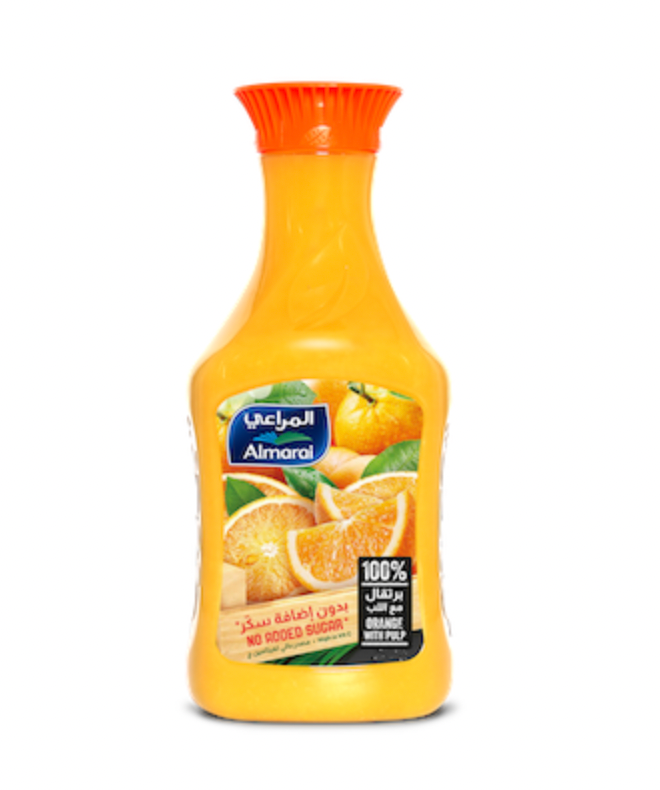 Almarai Orange Juice with Pulp 1.5L | عصير البرتقال مع اللب