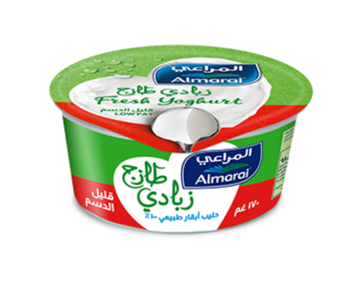 Almarai Fresh Low Fat Yoghurt 170g | زبادي قليل الدسم