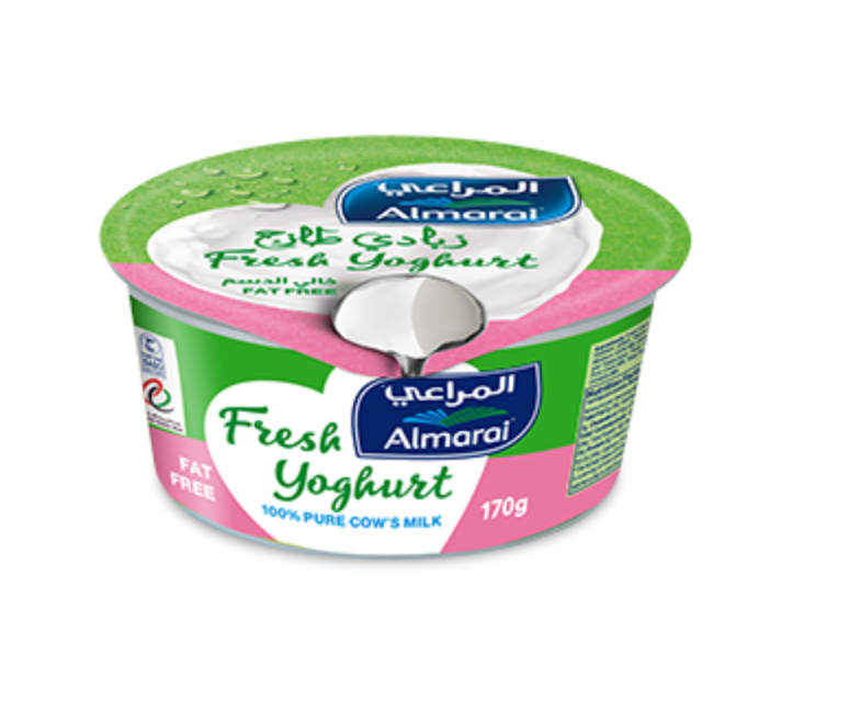 Almarai Fat Free Yoghurt 170g | زبادي خالي الدسم