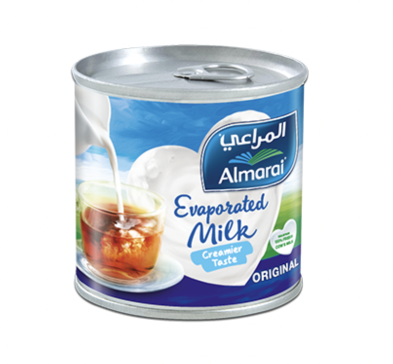 Almarai Evaporated Milk 170g x Pack of 6 | حليب مكثف