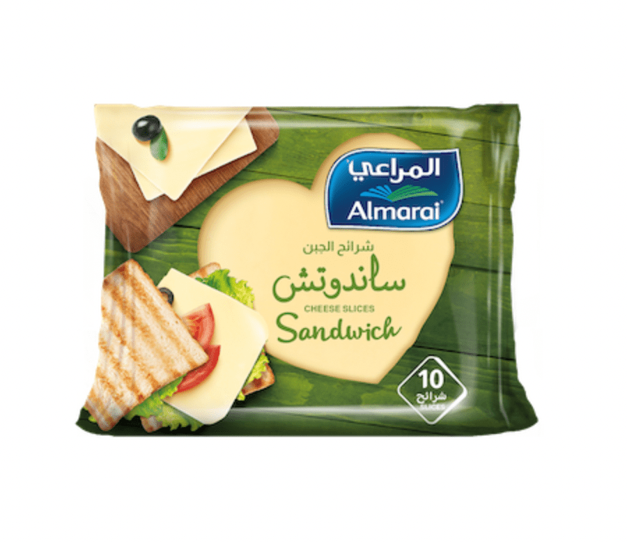 Al Marai Sandwich Slices Cheese 200g | شرائح جبنة ساندوتش - 2kShopping