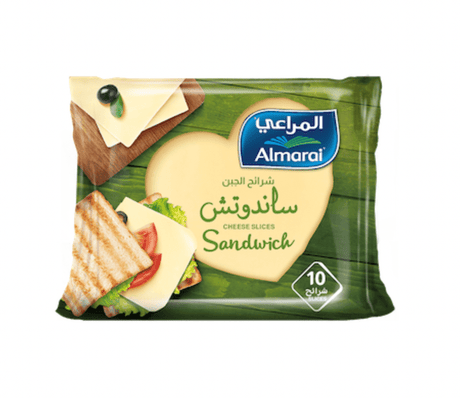 Al Marai Sandwich Slices Cheese 200g | شرائح جبنة ساندوتش - 2kShopping