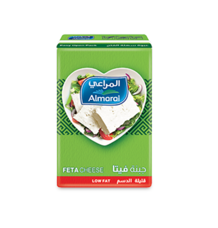 Almarai Low Fat Feta Cheese 400g | جبنة فيتا قليلة الدسم