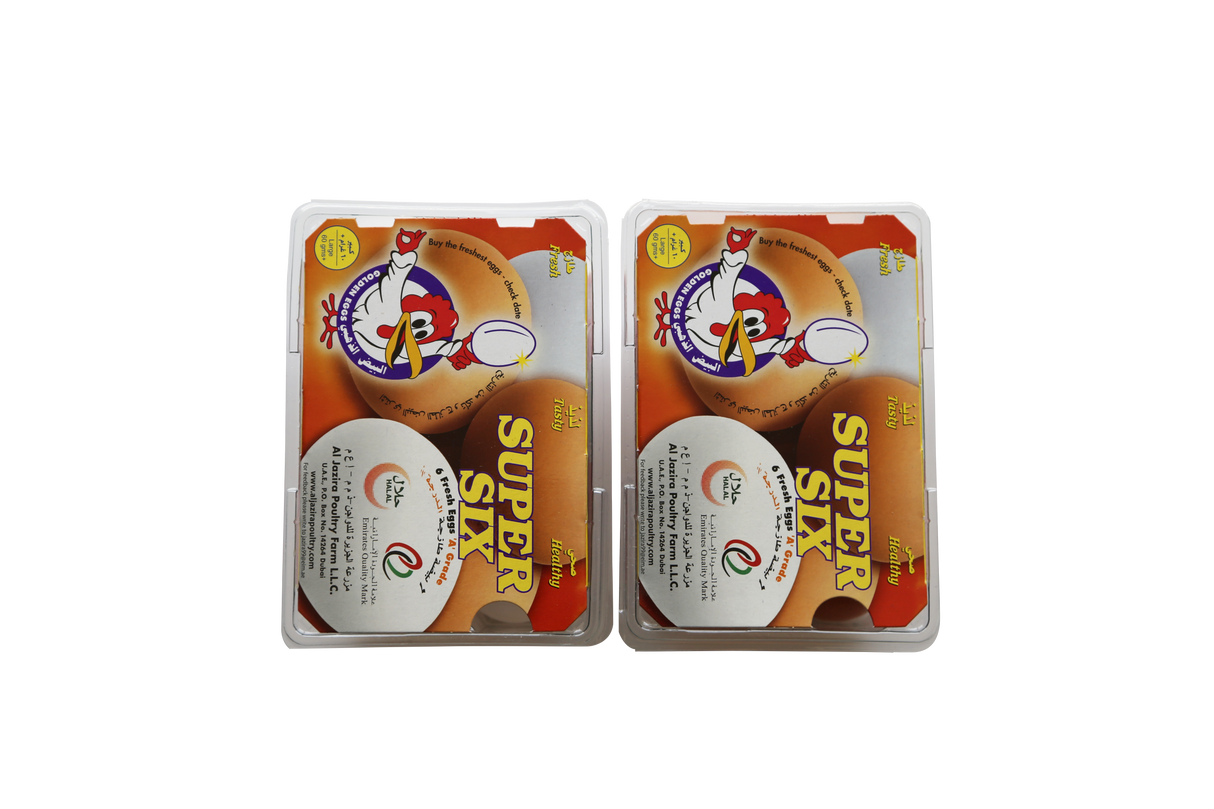Al Jazira Eggs Super Six Box W/B 6 Pieces - 2kShopping.com