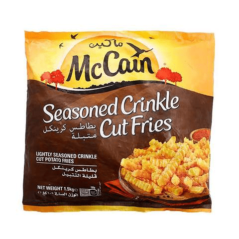 McCain Seasoned Crinkle Cut Fries 1.5kg - 2kShopping.com - Grocery | Health | Technology